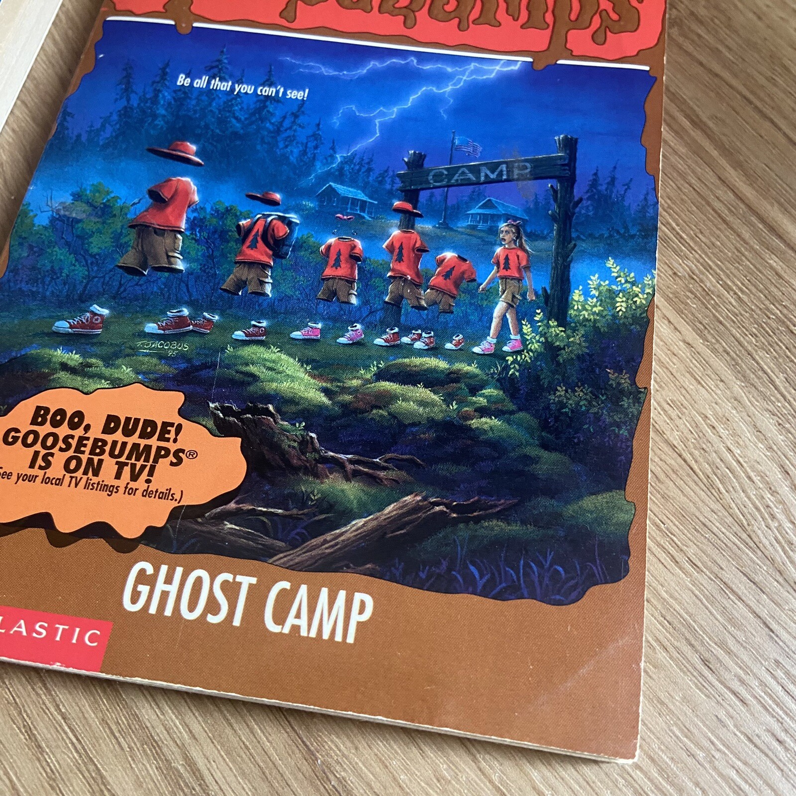 Lot Of 2 Goosebumps #36 The Haunted Mask II & Ghost Camp #45 1st Ed PB Books Vtg