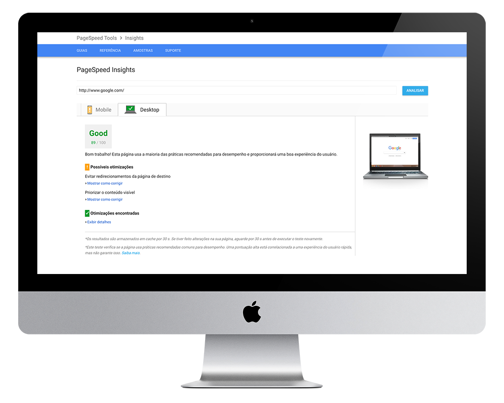 Google PageSpeed Insights - Ferramenta de marketing digital gratuita